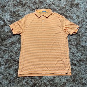 Tasc Polo Shirt Mens Extra Large Performance Stretch Casual Striped